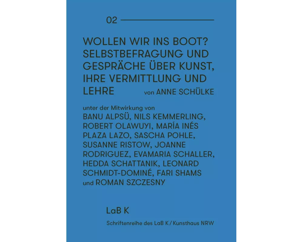 Anne Schülke: Wollen wir ins Boot?
