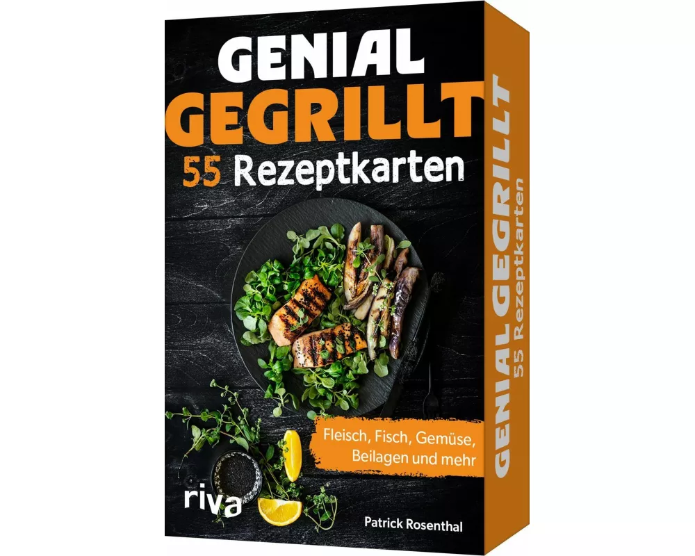 Genial gegrillt – 55 Rezeptkarten