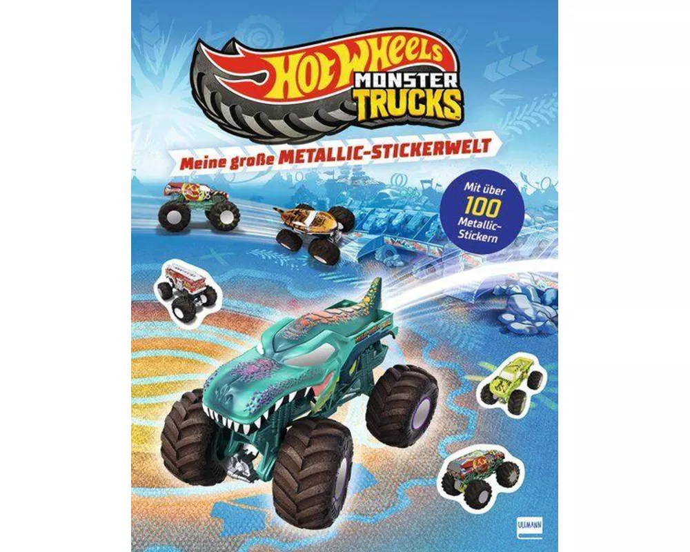 Meine große Metallic-Stickerwelt - Hot Wheels™ Monster Trucks