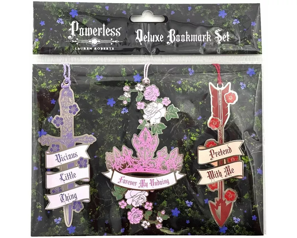 Lauren Roberts: Powerless Trilogy Deluxe Bookmark Set (Set of 3)