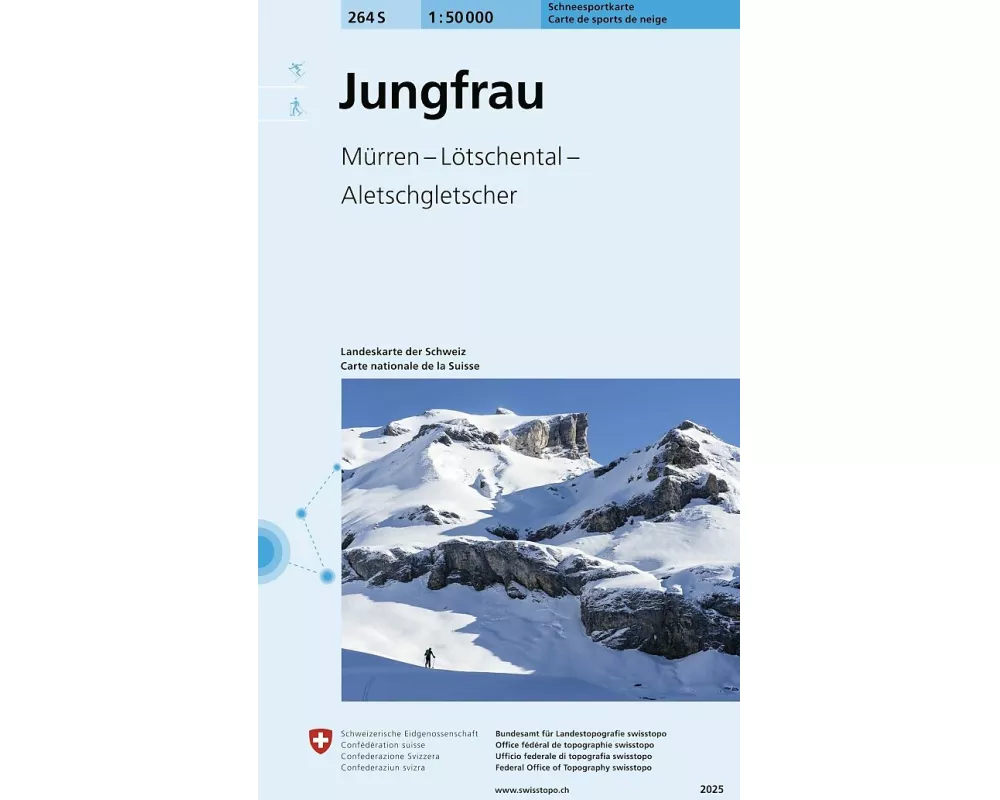 264S Jungfrau Schneesportkarte