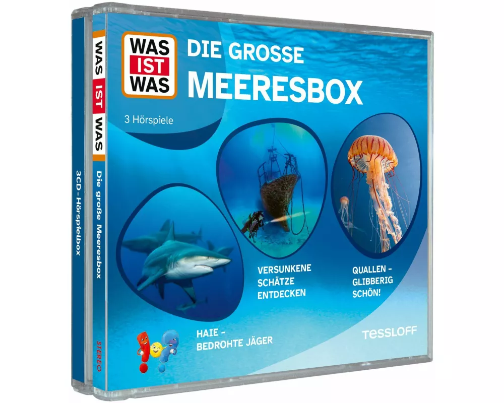 WAS IST WAS 3-CD Hörspielbox. Die große Meeresbox