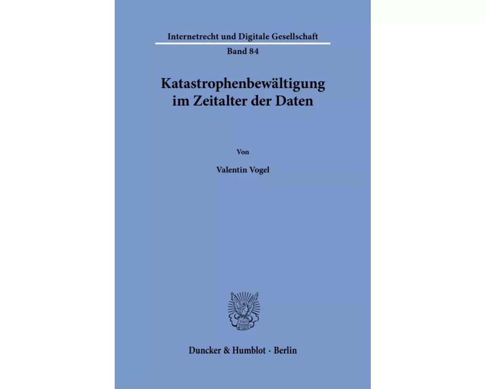 Katastrophenbewältigung im Zeitalter der Daten