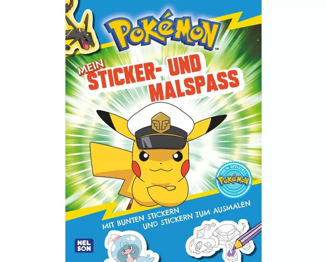 Pokémon Activity-Buch: Pokémon Mein Sticker- und Malspaß