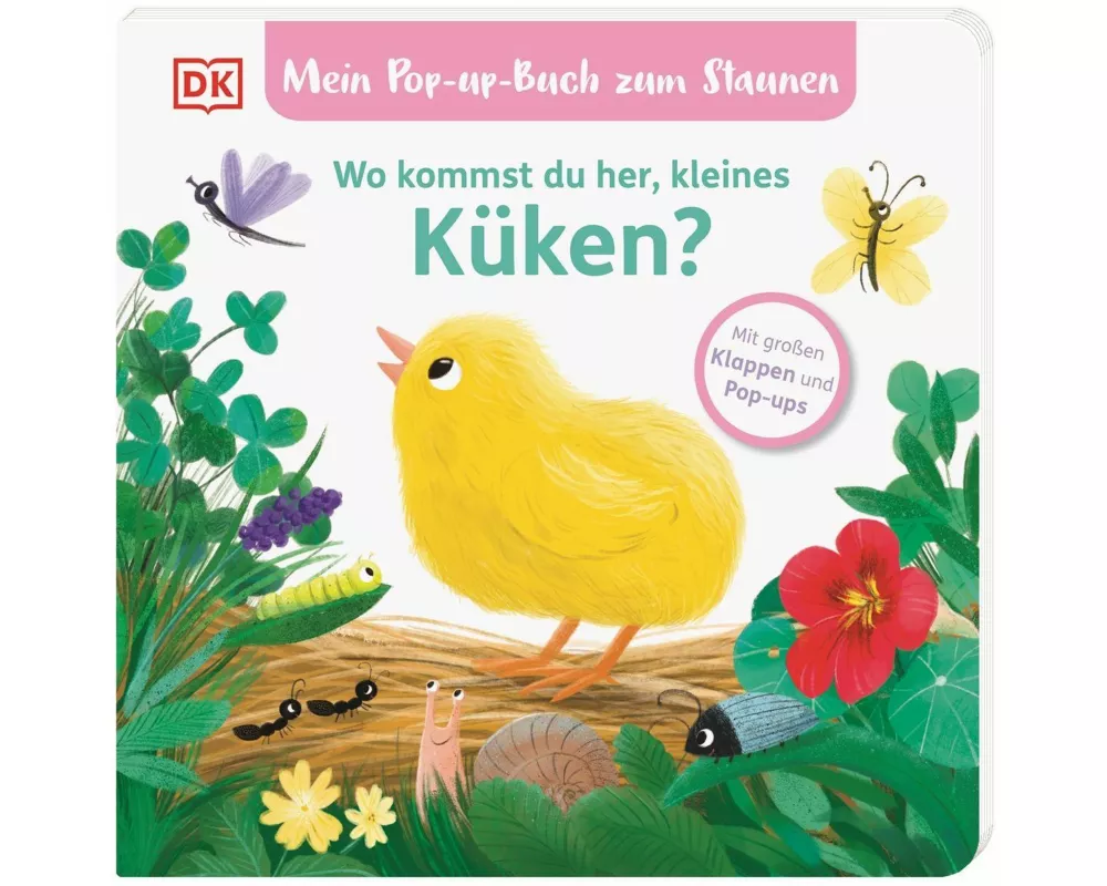 Mein Pop-up-Buch zum Staunen. Wo kommst du her, kleines Küken?