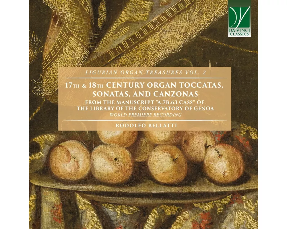 17TH & 18TH Century Organ Toccatas,Sonatas and Ca