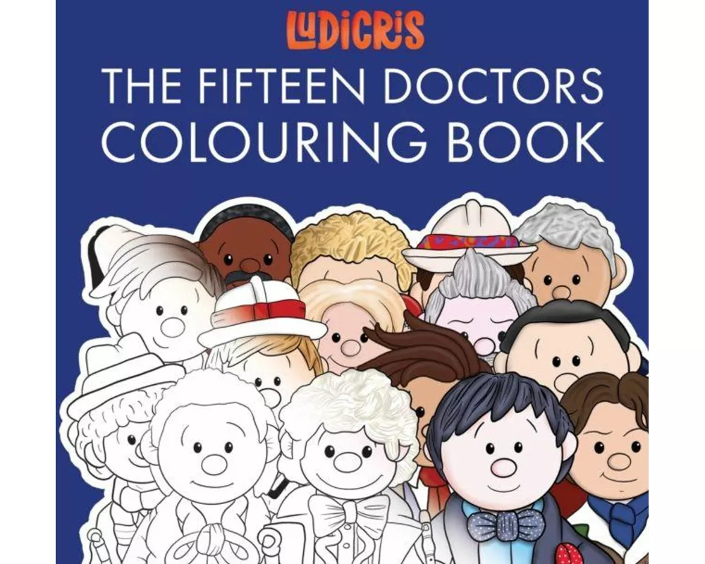 The Fifteen Doctors Colouring Book