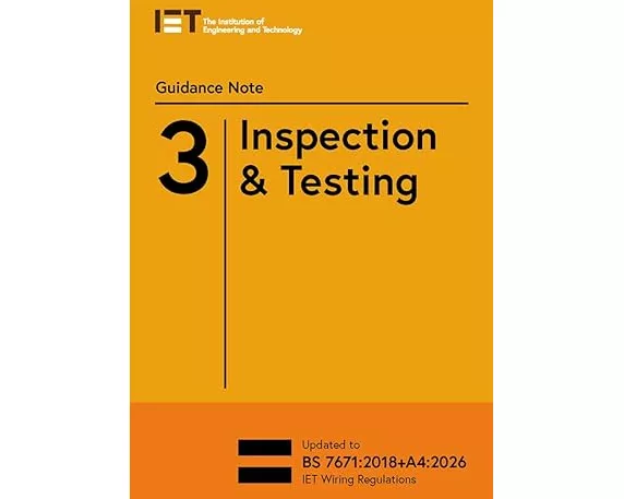 Guidance Note 3: Inspection & Testing