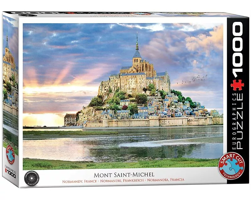 Puzzle 1000 Teile - Mont Saint Michel, Frankreich