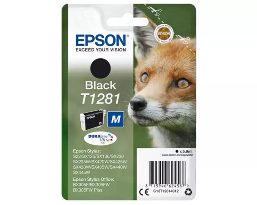 Epson Tinte T12814012 Black