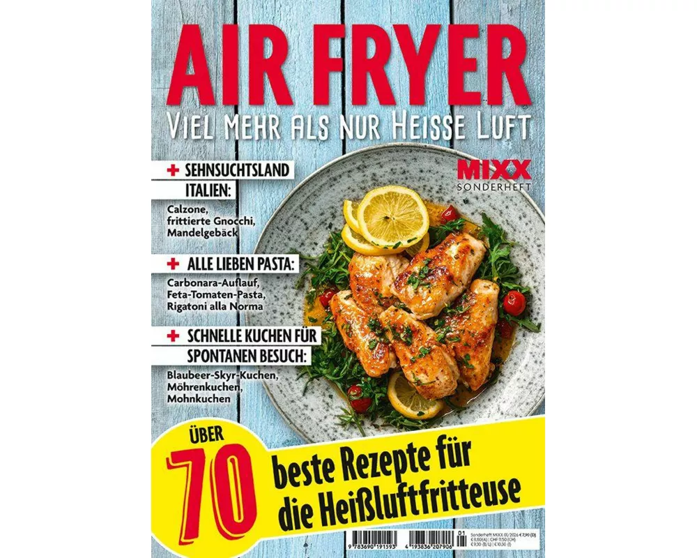 Sonderheft MIXX: Air Fryer-Spezial 01/2026