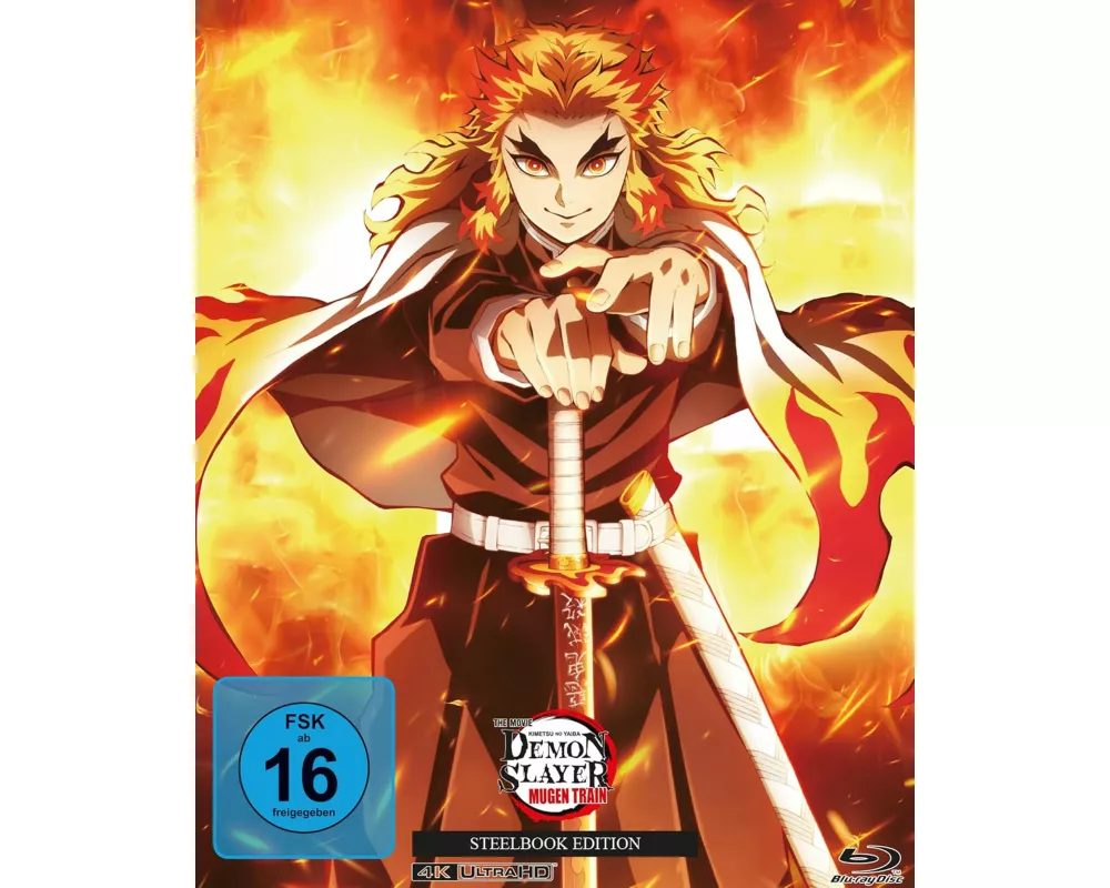 Demon Slayer: Kimetsu no Yaiba - The Movie: Mugen Train - Steelbook Edition - [4K Blu-ray]