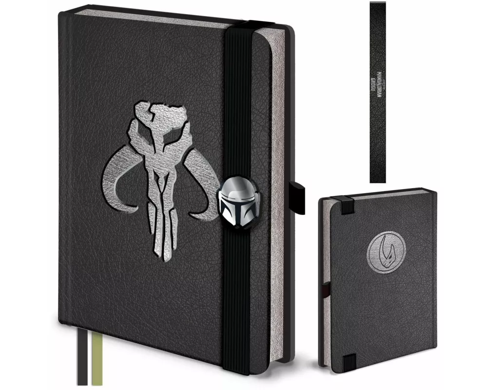 The Mandalorian And Grogu (beskar Armour) Premium A5 Slider Notebook