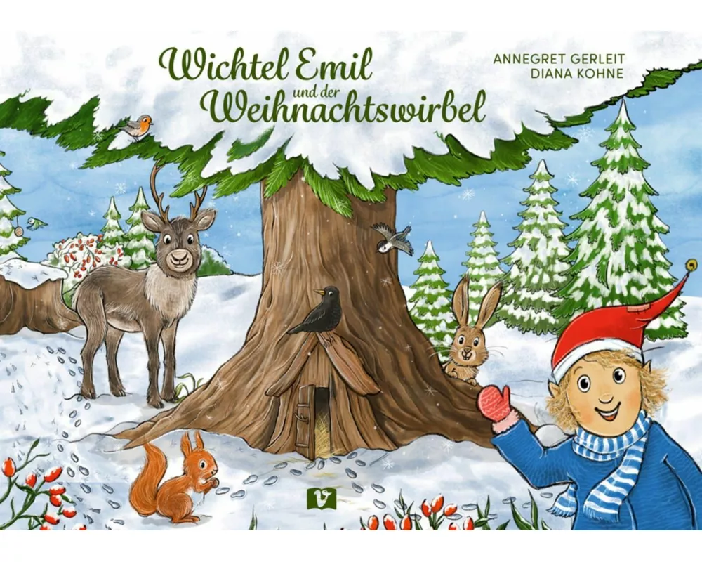 Wichtel Emil und der Weihnachtswirbel. Bilderbuch