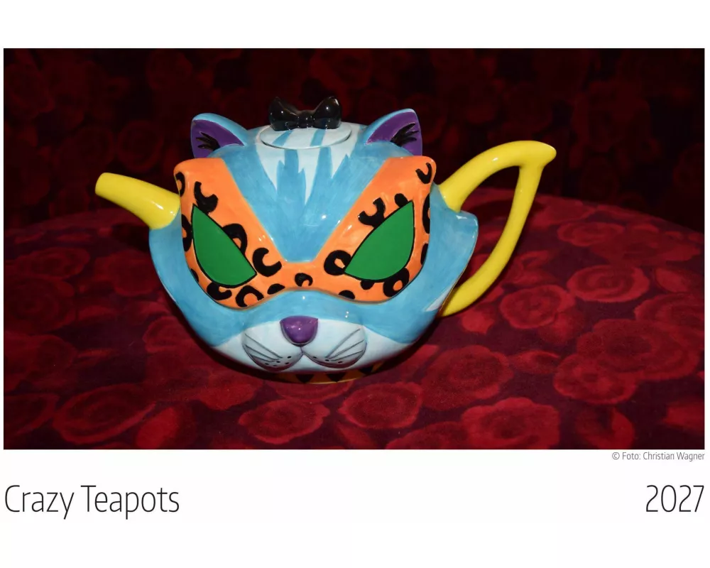 Crazy Teapots Kalender 2027