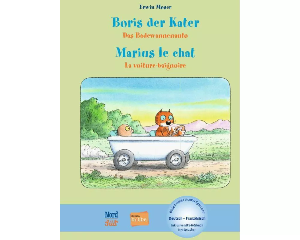 Boris der Kater – Das Badewannenauto (Deutsch-Französisch)