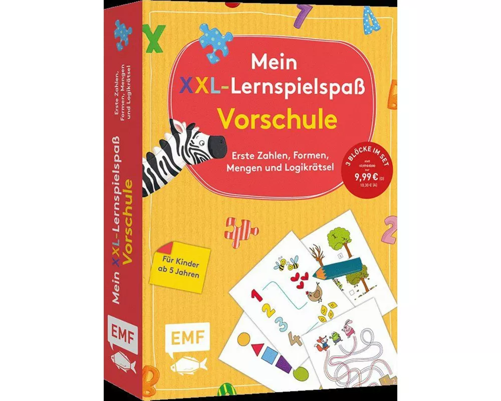 Mein XXL-Lernspielspaß: Vorschule