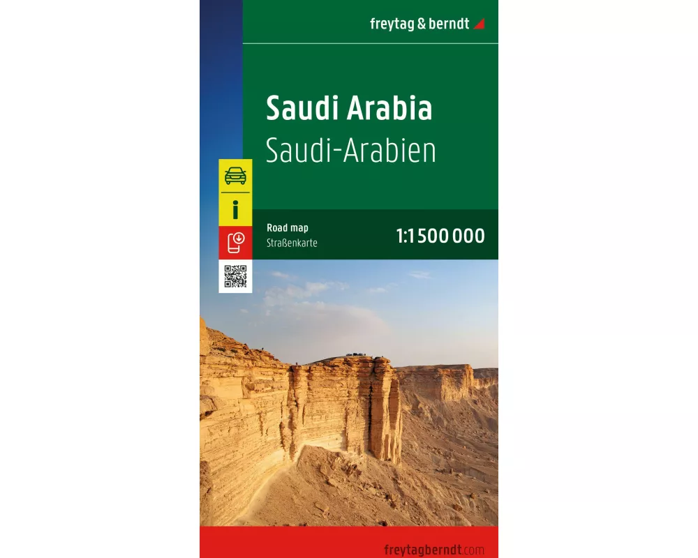 freytag & berndt Straßenkarte Saudi-Arabien 1:1,5 Mio