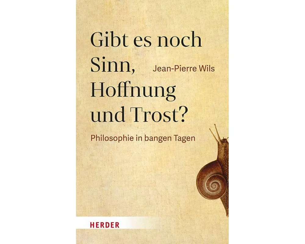 Gibt es noch Sinn, Hoffnung und Trost?
