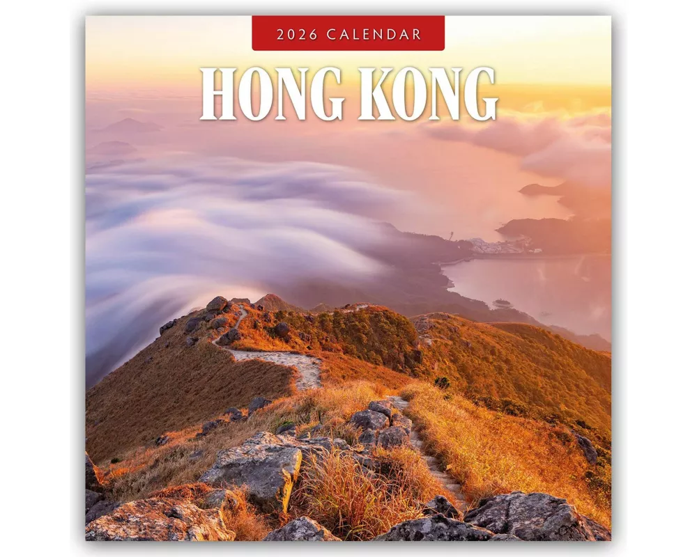 Hong Kong 2026 Square Wall Calendar