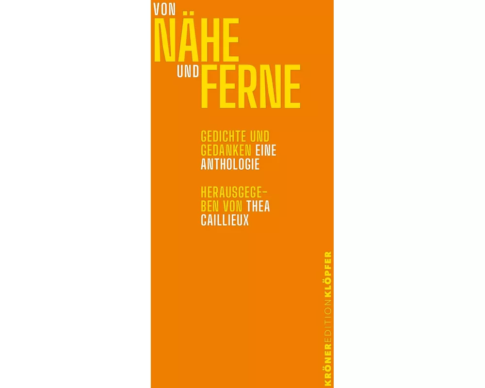 Von Nähe und Ferne