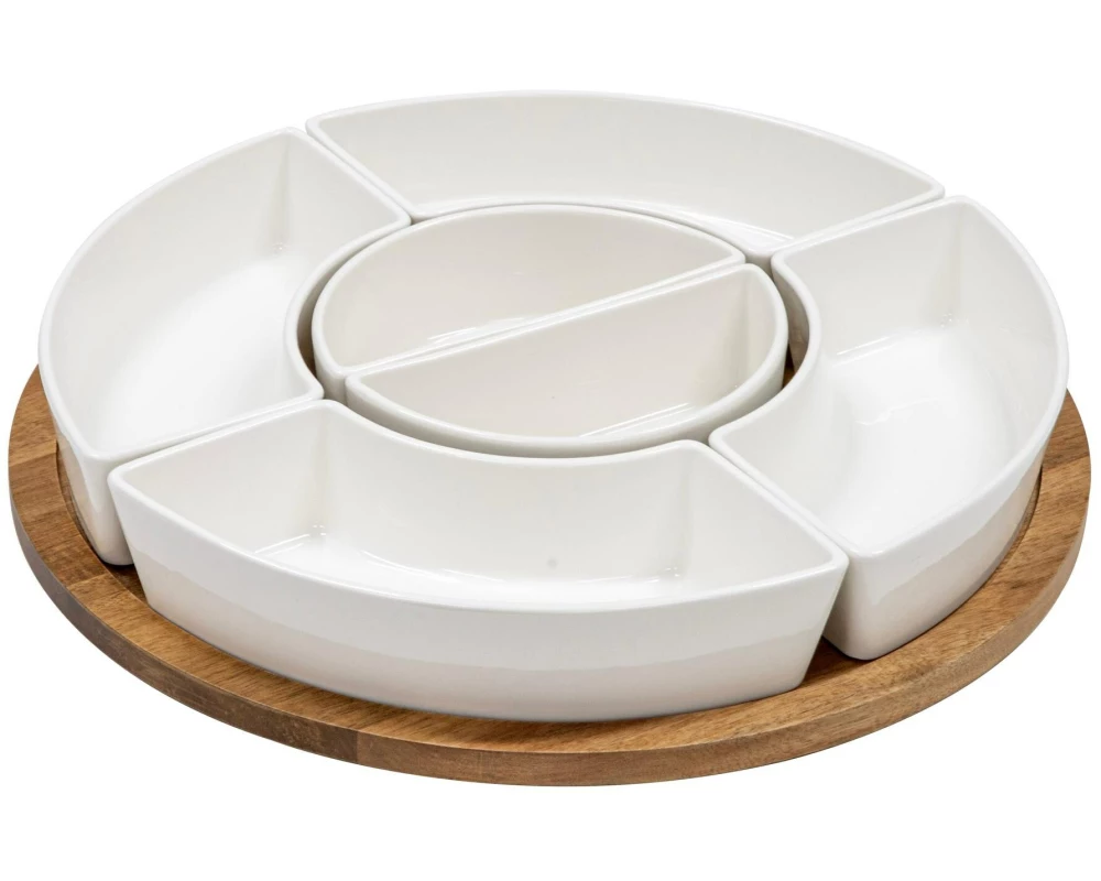 Ladelle Schalenset Alto Serve und Share 7-teilig, drehbar