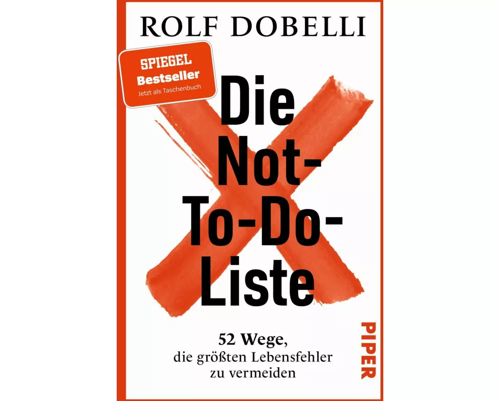 Die Not-To-Do-Liste