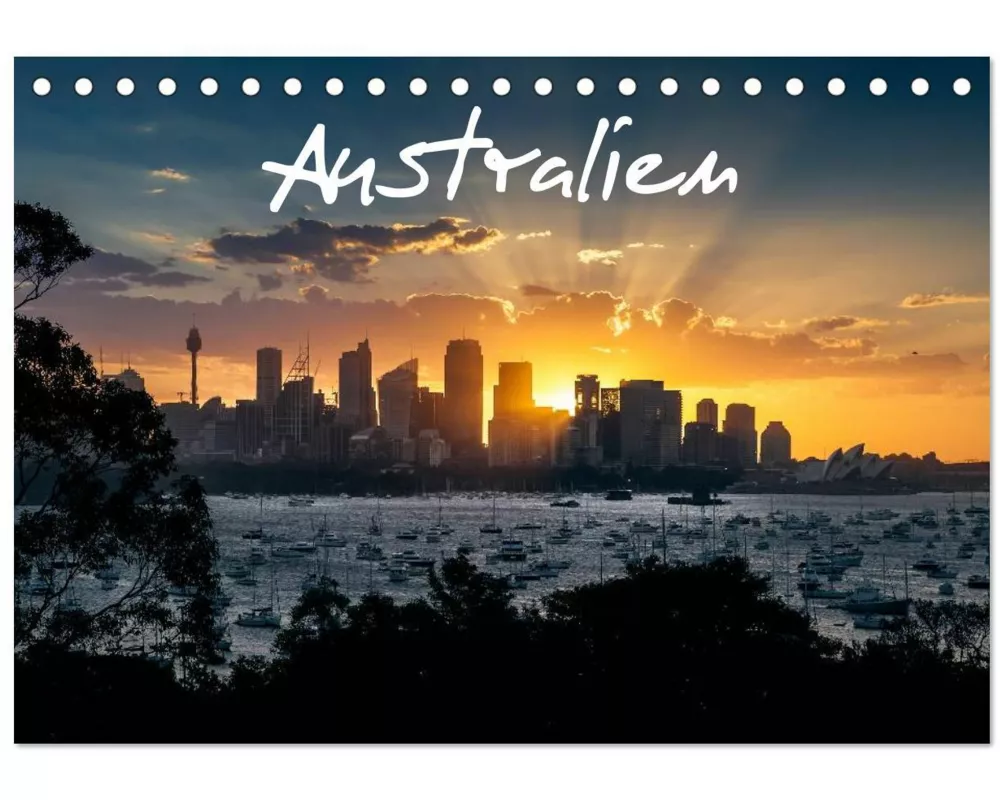 Australien (Tischkalender 2026 DIN A5 quer), CALVENDO Monatskalender