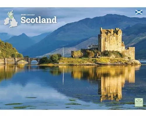 Scotland A4 Calendar 2026