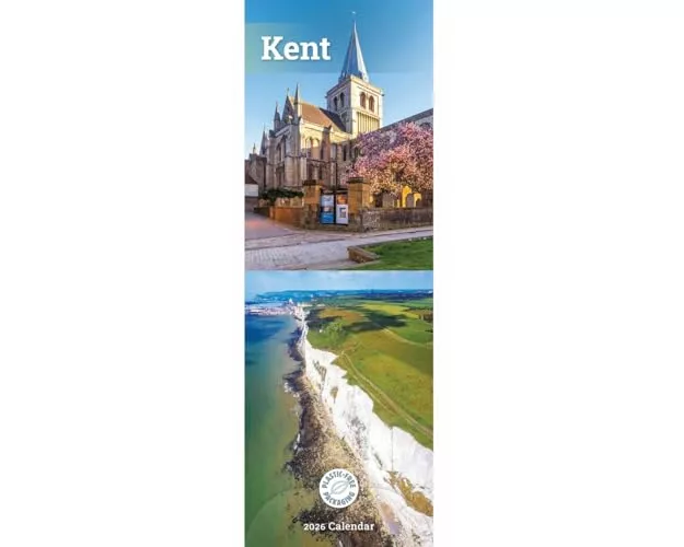 Kent Slim Calendar 2026