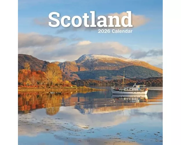 Scotland Square Mini Calendar 2026
