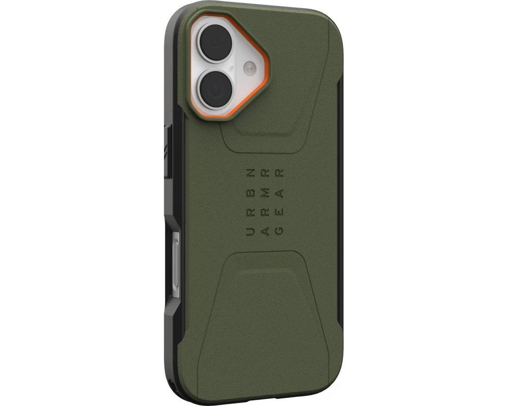 UAG Back Cover Civilian MS iPhone 17 Pro Olive/Pop