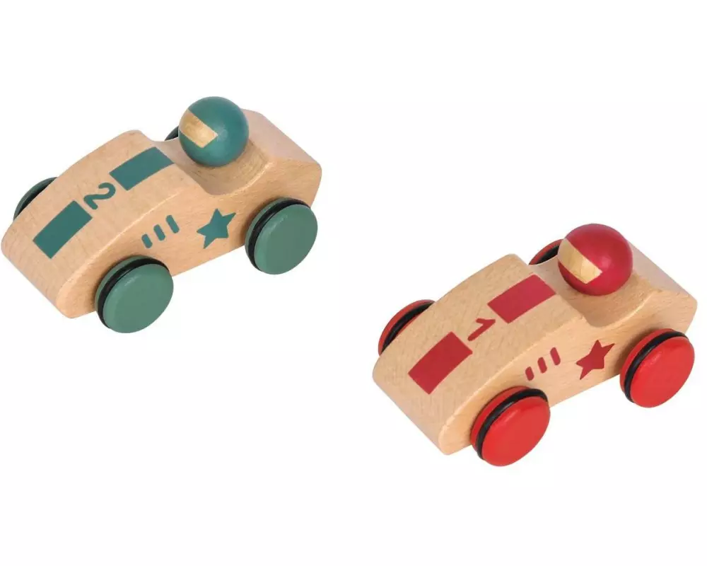 Spielba Holzspielwaren Auto Rückzug 100% FSC assortiert