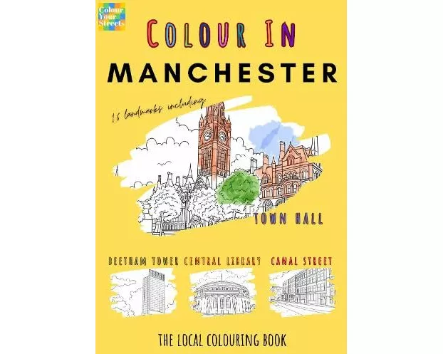 Manchester Colouring Book (A4)