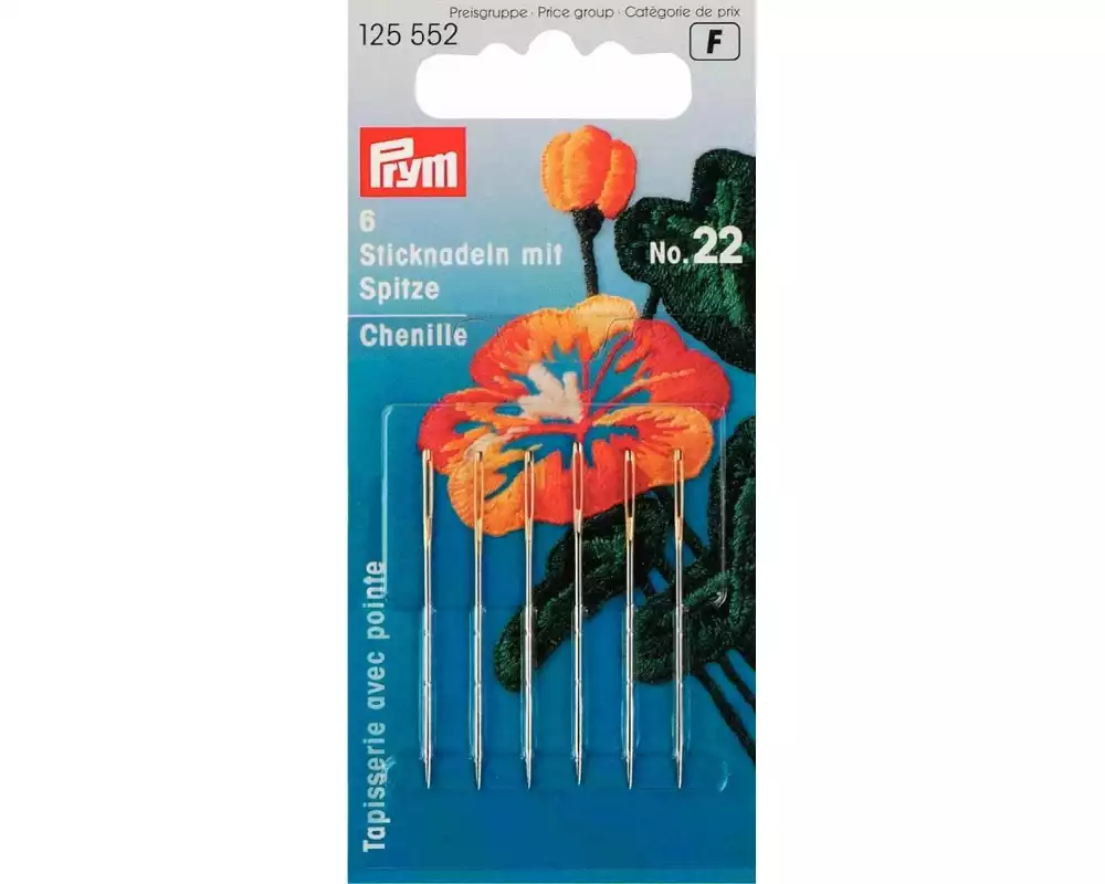 Prym Sticknadel Nr. 22, 6 Stück