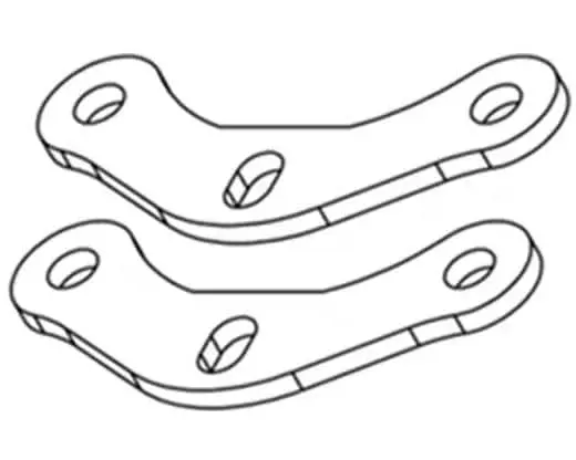 Turbo Racing Lenkungs-Arm 2 Stück