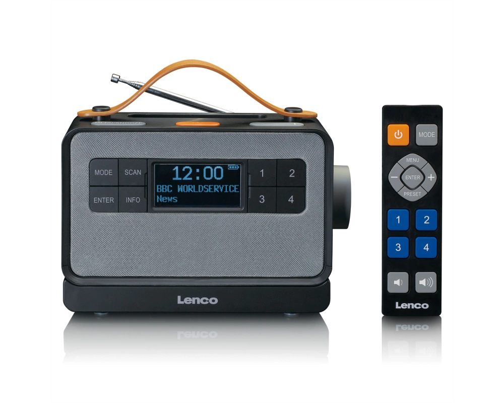 Lenco DAB+ Radio PDR-065BK