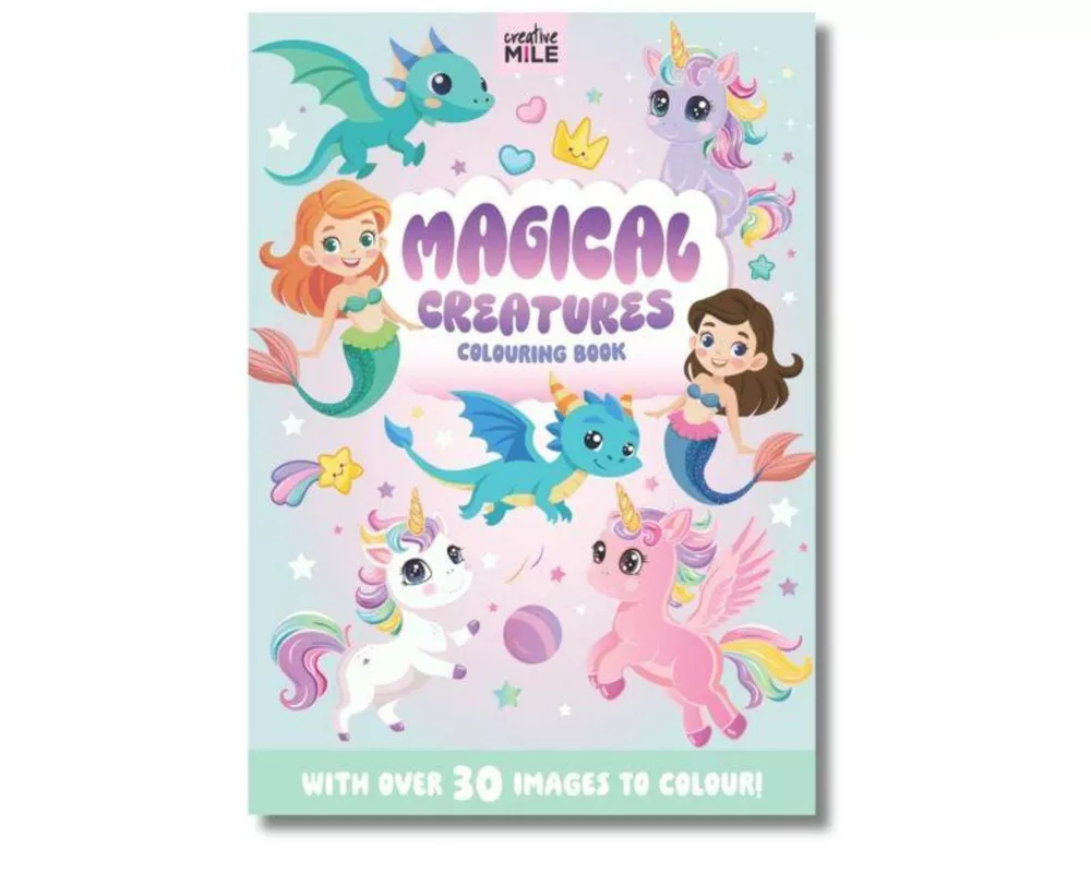 Magical Creatures Colouring Book