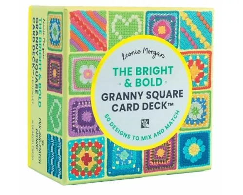 The Bright & Bold Granny Square Card Deck