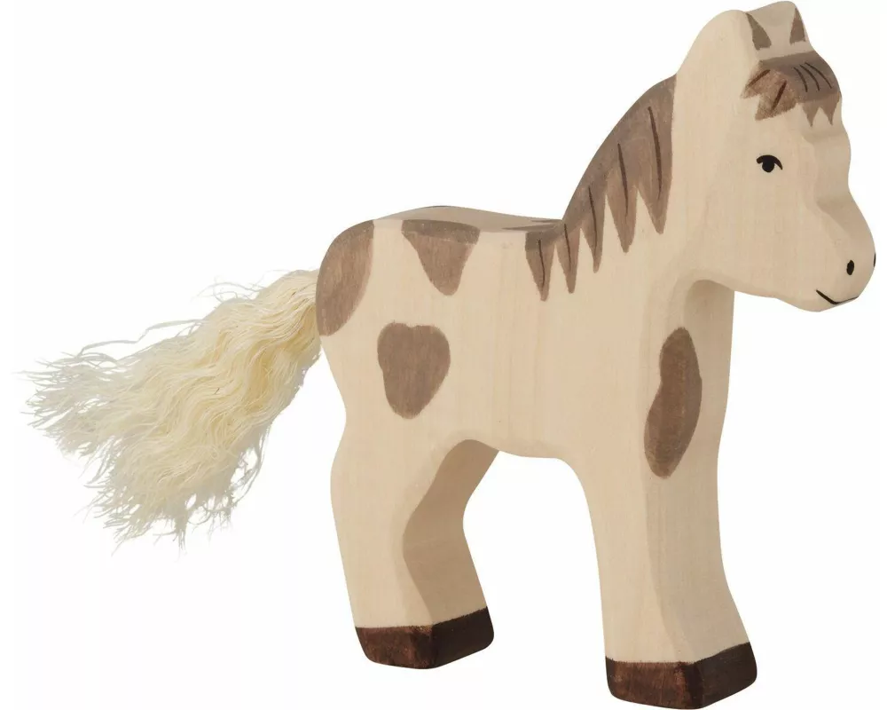 Fohlen, stehend, gefleckt