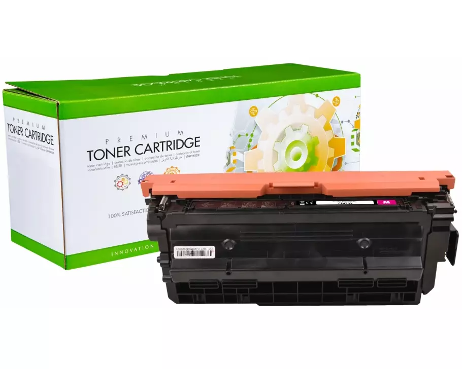 STATIC Toner cartridge compatible with HP CF473X magenta High Capacity compatible 23.000 pages