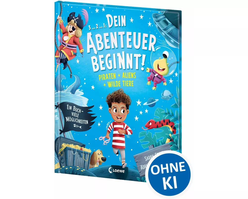 Dein Abenteuer beginnt! Piraten + Aliens + Wilde Tiere