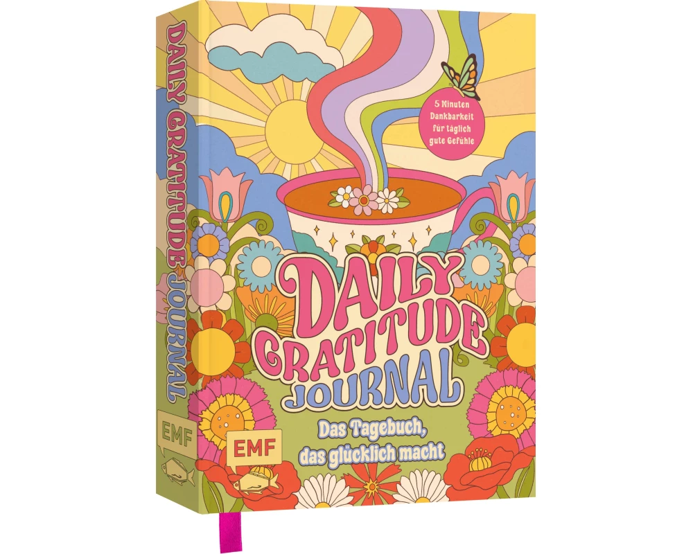 Daily Gratitude Journal – Das farbenfrohe Dankbarkeits-Tagebuch, das einfach glücklich macht