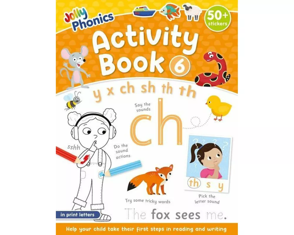Jolly Phonics Activity Book 6