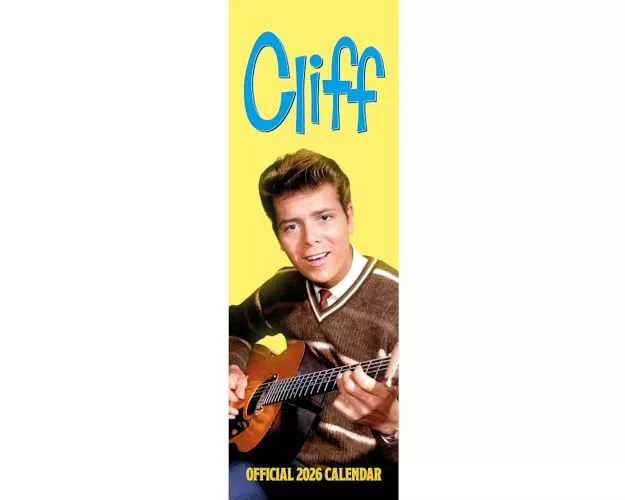 Cliff Richard 2026 Slim Calendar