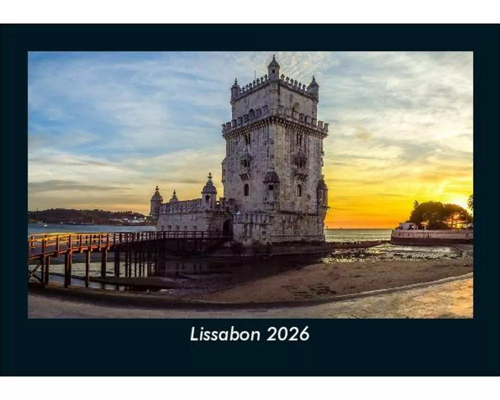 Lissabon 2026 Fotokalender DIN A5