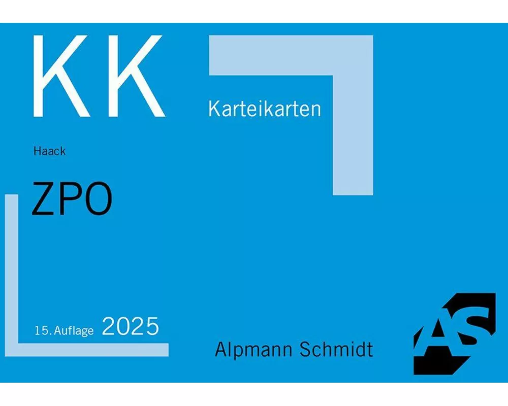 Karteikarten ZPO