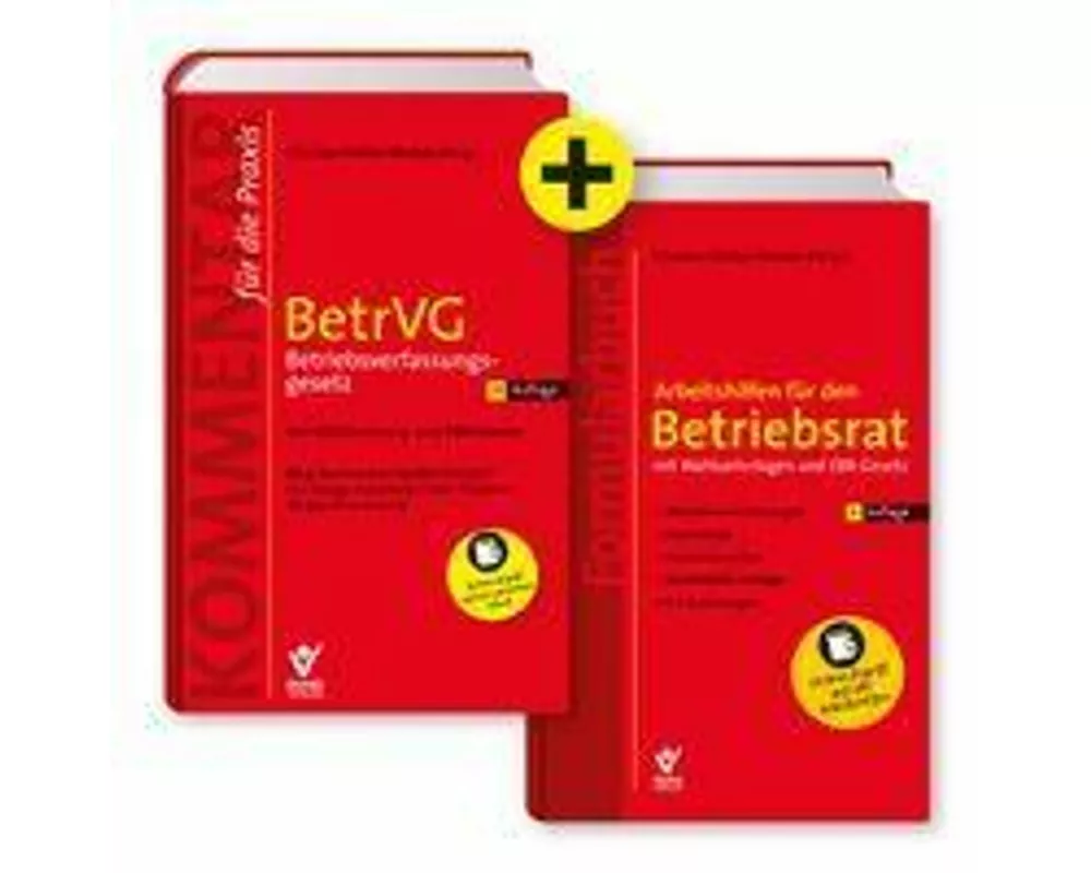 Kombi-Paket BetrVG (20. Auflage) + Arbeitshilfen (6. Auflage)