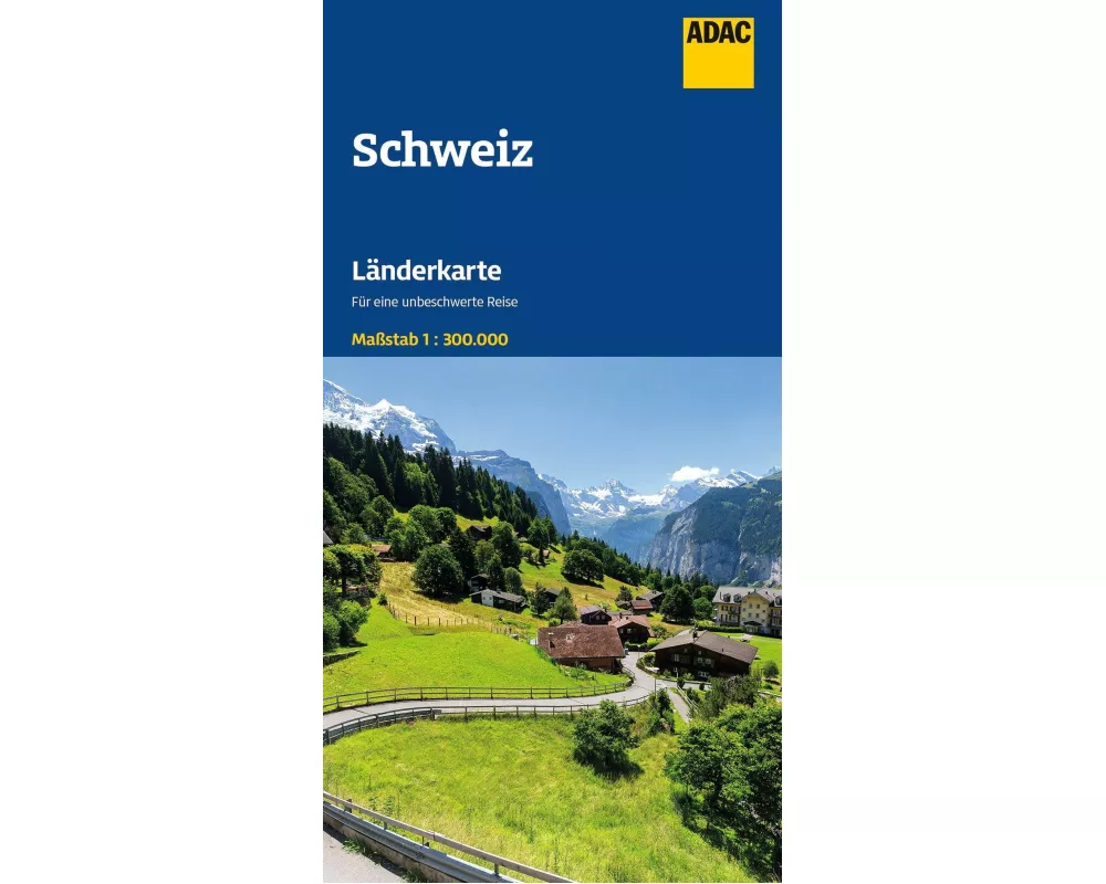 ADAC Länderkarte Schweiz 1:300.000