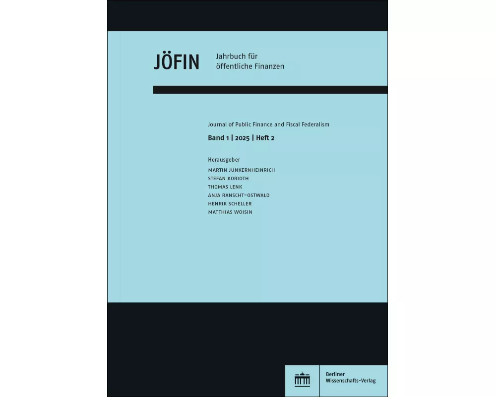 Jahrbuch für öffentliche Finanzen 1 (2025) 2